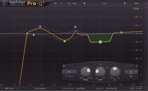 mixing 808's FabFilter Pro-Q tip